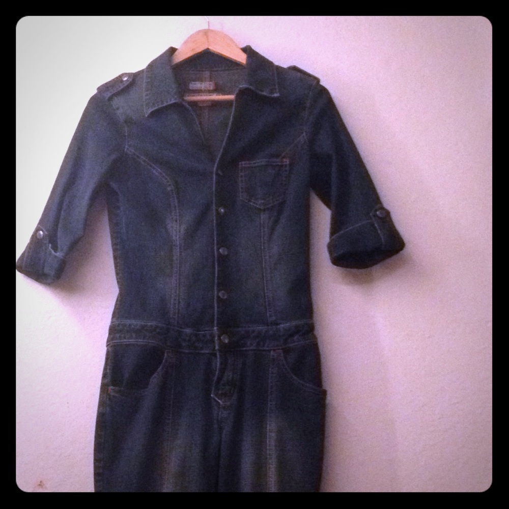 Denim jumpsuit